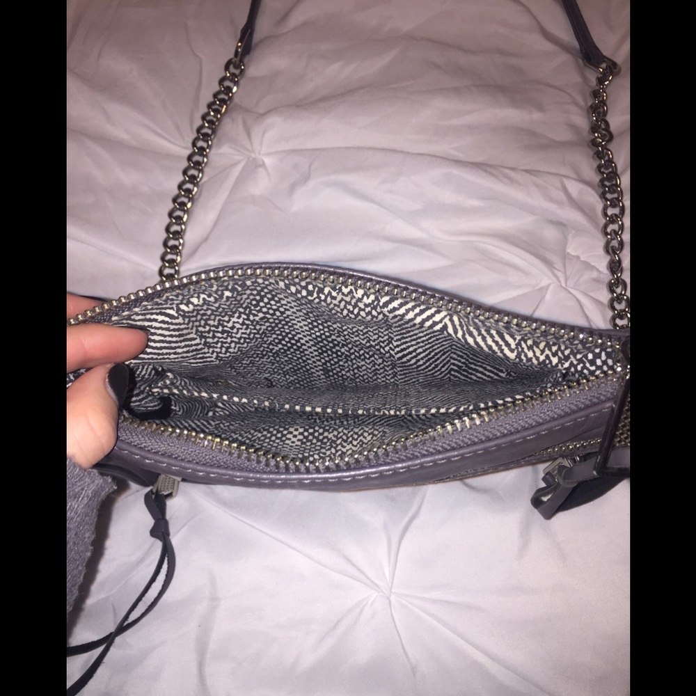 Rebecca Minkoff Moto 3-Zip Leather Crossbody - Picture 3 of 6